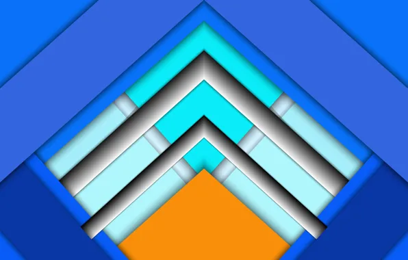 Цвета, тени, фигуры, слои