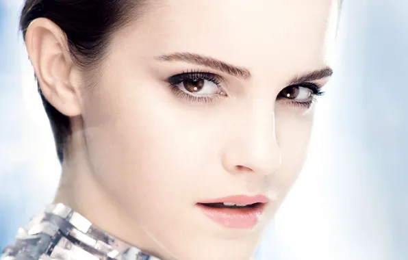 Взгляд, лицо, портрет, актриса, Emma Watson