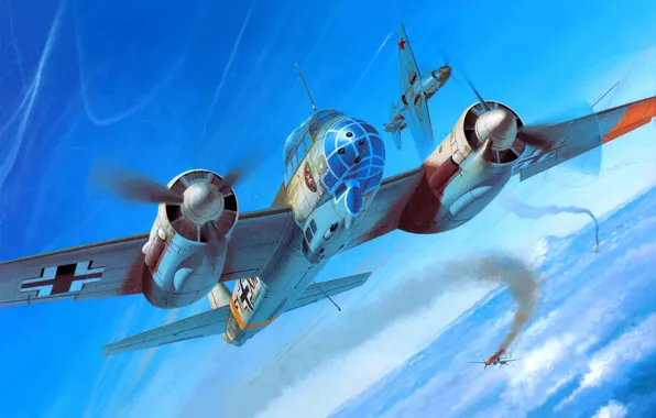 Luftwaffe, Zerstörer, Тяжёлый истребитель, Junkers 88, Junkers Ju-88C-6