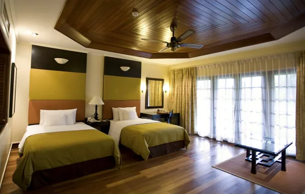 Картинка hotel, room, bed