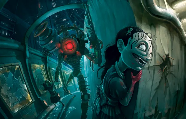 Bioshock 2, маленькие сестры, Little Sister