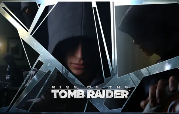 Картинка lara croft, mirror, Crystal Dynamics, Rise of the Tomb Raider