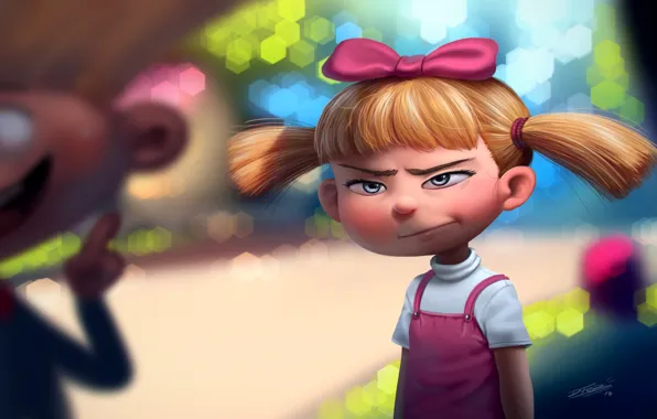 Картинка арт, девочка, Helga Pataki, DFer32, Hey Arnold