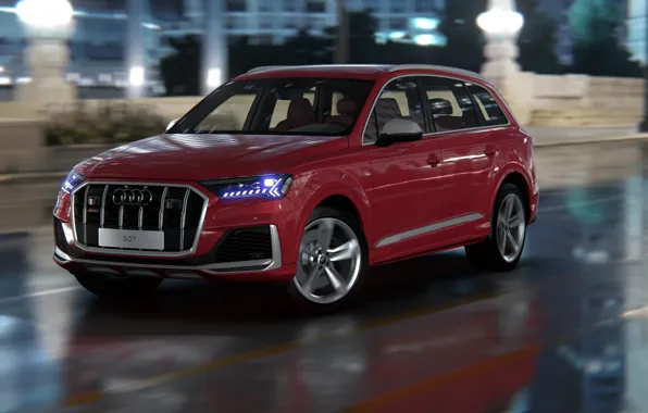 Ауди спорт купэ кроссовер, audi sport coupe, ауди анфаз, ауди sQ7, красная ауди SQ7, audi …