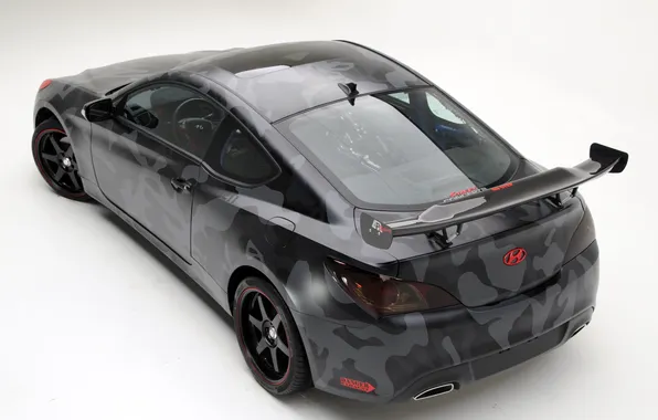 2008, спорткар, Hyundai, Coupe, Купе, Genesis, Hyundai Genesis, by Street Concepts