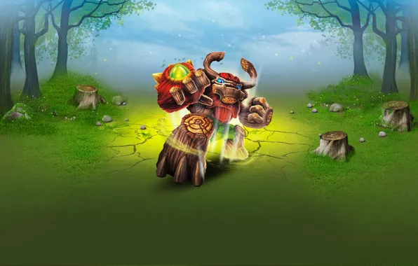 Game, forest, life, ps3, xbox360, Skylanders Giants, tree rex
