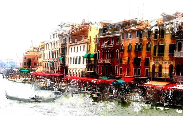 Italy, Venezia, Grande canal