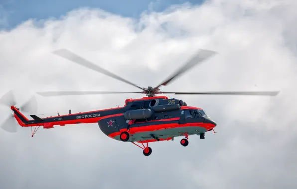 Картинка вертолёт, арктический, Ми-8амтш-ВА