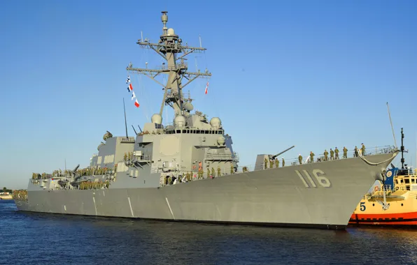 Эскадренный, миноносец, ddg116, thomas hudner