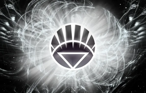 Logo, comics, lantern, DC Comics, White Lantern