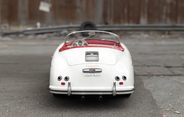 Porsche, rear, 1956, 356, Porsche 356A 1600 Speedster