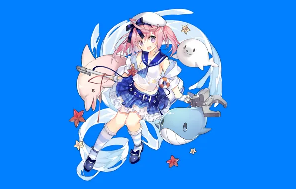 Girl, pink hair, anime, beautiful, short hair, pretty, attractive, handsome