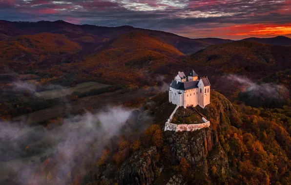 Венгрия, Hungary, горы Земплен, Fuzer Castle, Замок Фузер, Zemplen Mountains