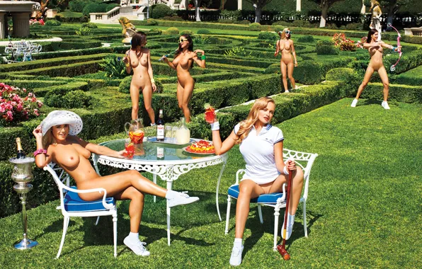 Грудь, девушки, playboy, голые, nude, sexy girls, models, naked