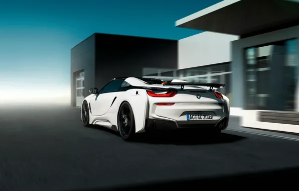 Roadster, вид сзади, 2018, AC Schnitzer, BMW i8