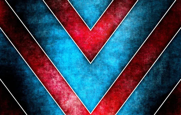 Синий, красный, полосы, текстуры, гранж, Grunge background
