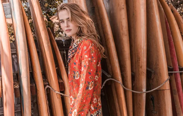 Взгляд, поза, макияж, актриса, Zoey Deutch, Зои Дойч