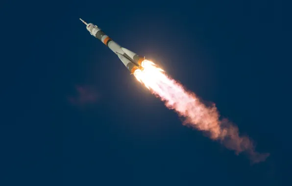 Картинка космос, полёт, Soyuz TMA-19M