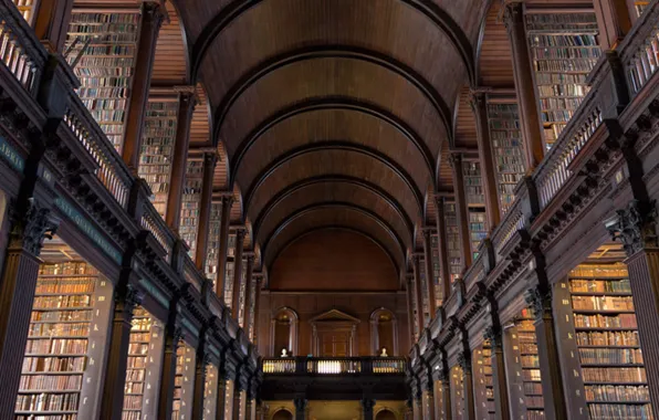Картинка library, trinity college, dublin