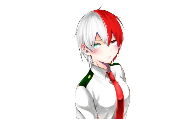 Boku no Hero Academia, Todoroki Shouto, Fanart From Pixiv