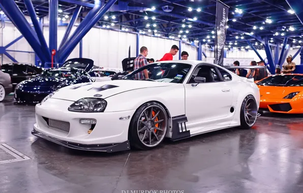 Turbo, white, supra, gallardo, lamborghini, japan, toyota, jdm