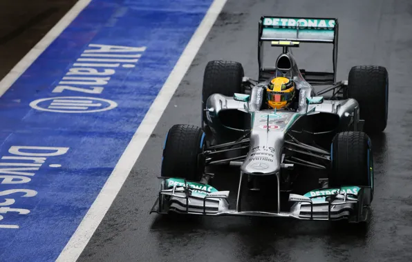 Картинка гонка, Mercedes, болид, formula 1, Lewis Hamilton