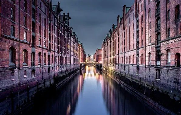 Город, дома, Hamburg
