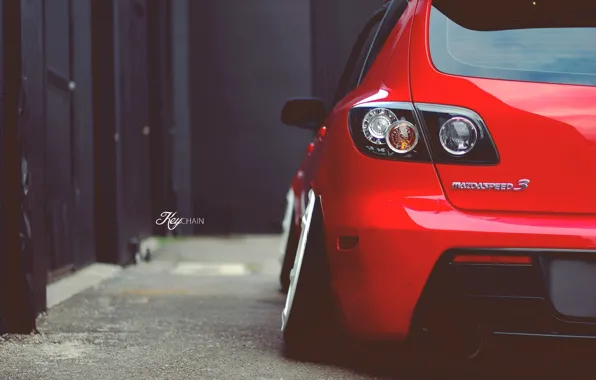 Red, Mazda, мазда, mazda 3