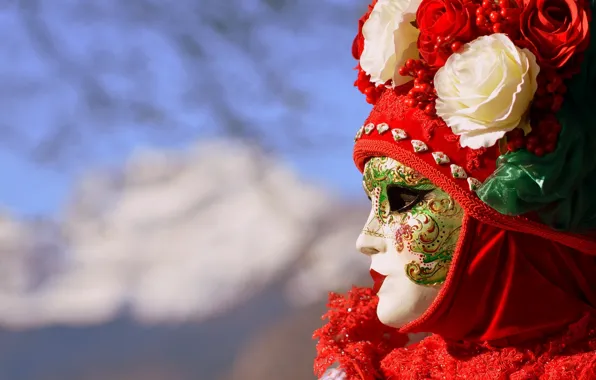 Картинка маска, Италия, Венеция, карнавал