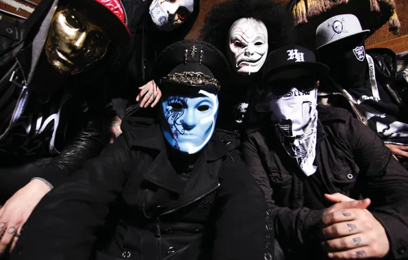 Музыка, music, rapcore, альтернатива, Hollywood undead
