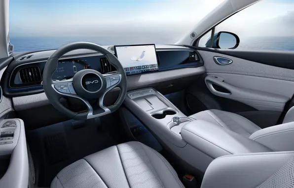 Интерьер, внедорожник, SUV, электромобиль, 2025, BYD, 05 EV, BYD Sealion 05 EV