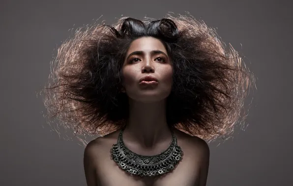 Wallpaper, model, face