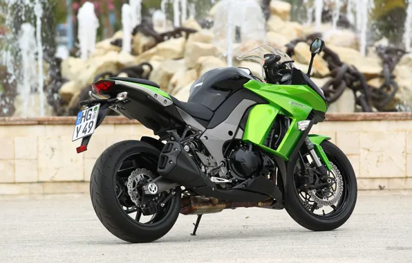 Kawasaki, Green, Z1000SX