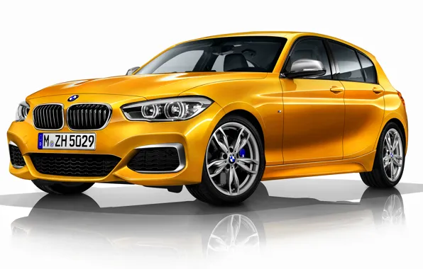 Картинка бмв, BMW, 5-door, 2015, F20, M 135i