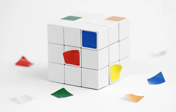 Картинка кубик Рубика, потеря, loss, Rubik's cube