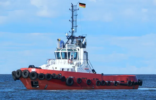Буксир, морской, труженик