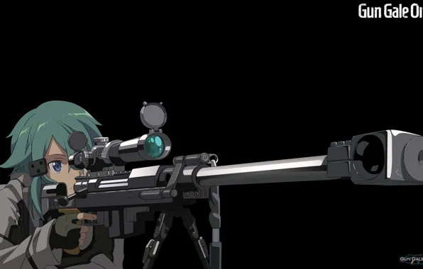 Game, anime, pretty, sniper, asian, rifle, cute, manga