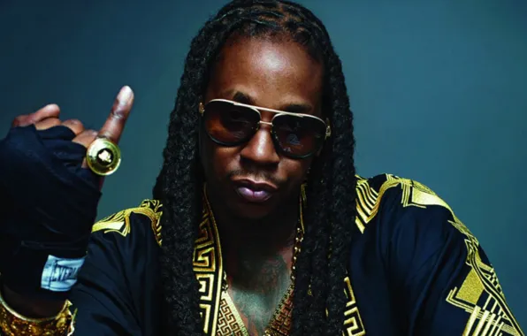 Очки, цепи, репер, Rapper, versace, Def Jam, Titty Boi, перстак