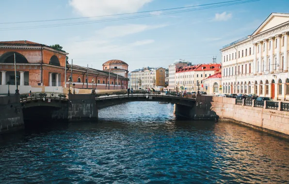 Город, санкт-петербург, нева