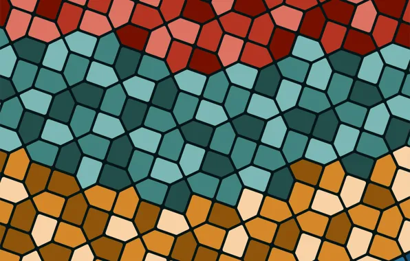 Фон, текстура, геометрия, background, mosaic, Retro