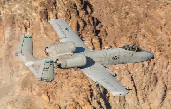 Фон, полёт, самолёт, A-10C Thunderbolt II