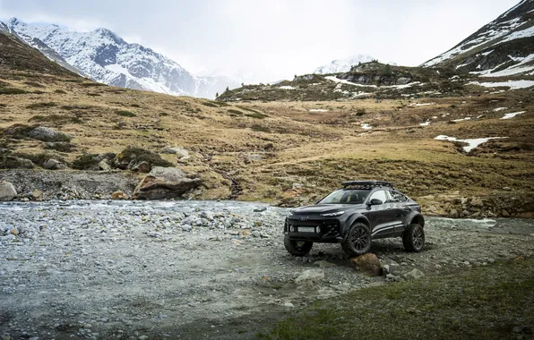 Concept, внедорожник, e-tron, offroad, SUV, 2025, Audi Q6 e-tron offroad concept, Audi Q6