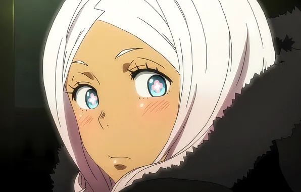 Глаза, взгляд, девушка, удивление, anime, высокое качество, смущение, умиление