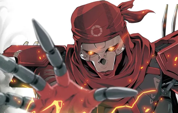 Revenant, respawn entertainment, game art, apex legends, Ревенант, apex legends art