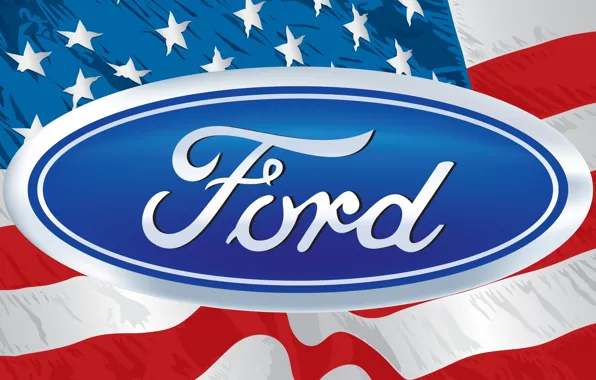 Флаг, лого, эмблема, logo, америка, ford, форд, stars