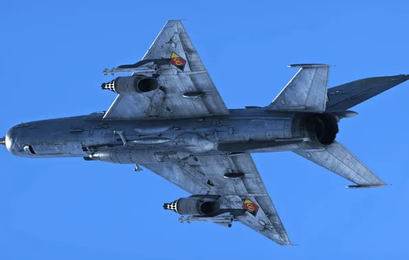 СССР, МиГ-21МФ, ОКБ МиГ, Фронтовой истребитель, ВВС ГДР