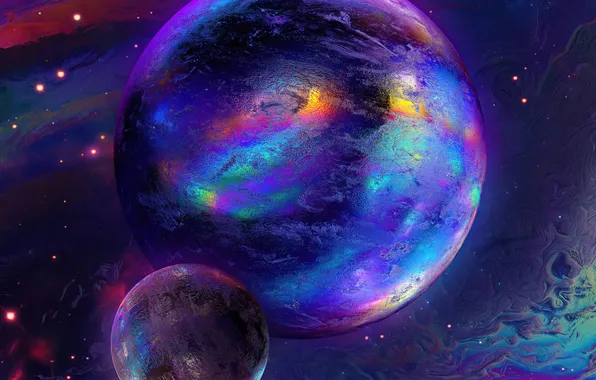 Space, stars, planets, galaxies, universes