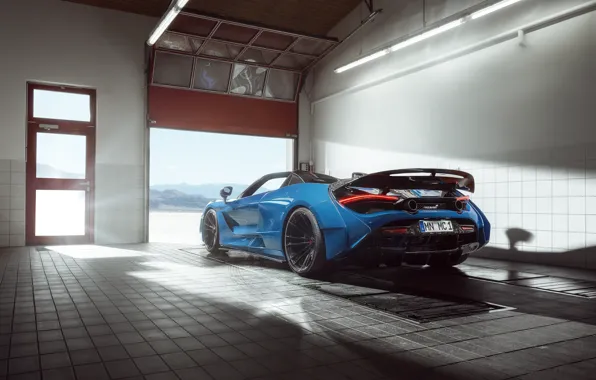 Картинка McLaren, rear view, 720S, Novitec McLaren 720S Spider N-Largo