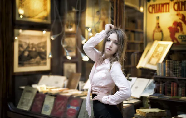 Картинка взгляд, лицо, фон, Anna