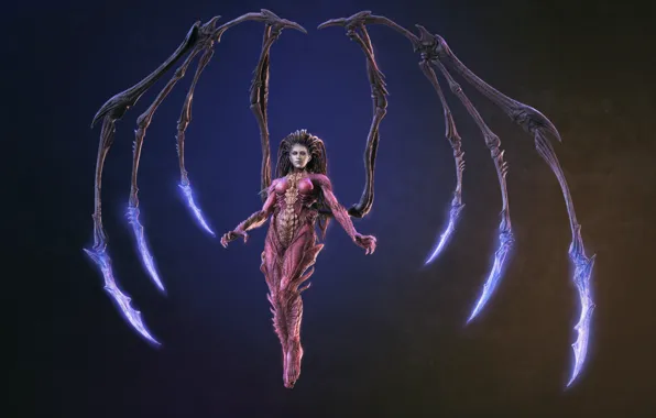 Blizzard, Sarah Kerrigan, StarCraft 2: Heart of The Swarm, heroes of the storm, сара герриган, …